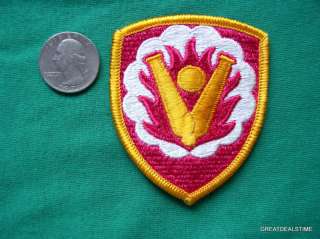 59TH US ARMY BRIGADE CANNON BALL MILITARY COAT PATCH  