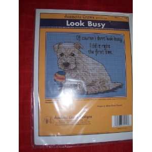  Look Busy Counted Cross Stitch Kit 