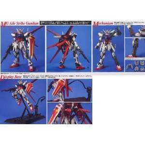  Gundam MG Aile Strike Gundam 1/100 Scale Model Kit: Toys 