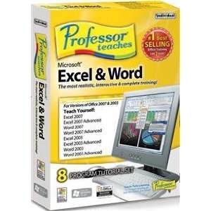  Excel And Word 2007 Eight Program Tutorial Set Sm Box Electronics