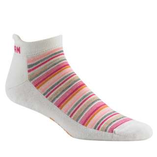 WIGWAM womens socks IRONMAN Go Pro low cut white/pink 1pair  