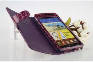 Samsung Galaxy Hinweis GT N7000 LEDER TASCHE Etui Tasche 06 Farben 