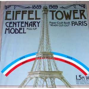  Eiffel Tower Centenary Model Pull Up 