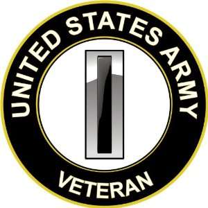  3.8 US Army Chief Warrant Officer 5 Veteran Decal Sticker 