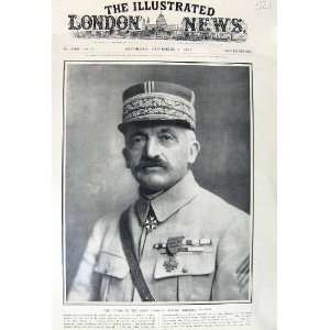   1917 GENERAL MAISTRE AISNE WESTERN FRONT WAR LORRIES