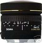 Sigma 8mm F3.5 EX DG Circular Fisheye For Canon 0085126485276  