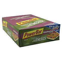 Powerbar Harvest Whole Grain Oatmeal Raisin Bars 15/Box  