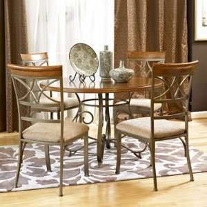   413 Dining Table & (4) 697 434 Side Chairs:  Home & Kitchen