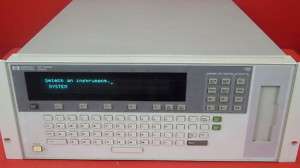 HEWLETT PACKARD HP 75000 Series Model E1301B SOLD AS IS UNTESTED 