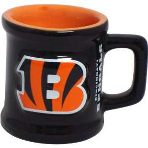  Cincinnati Bengals 2 Ounce Sculpted Shot Glass Mug Sports 