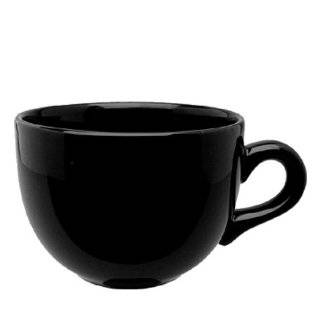    24 oz. Seattle   Black Jumbo Ceramic Soup/Coffee/ Mocha/Latte Cup