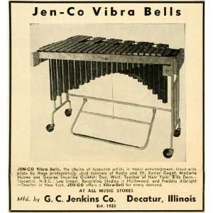   Bell Instrument Conners Cugat   Original Print Ad