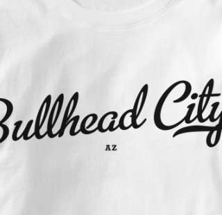 Bullhead City Arizona AZ METRO WHITE Hometow T Shirt XL  