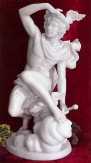 HERMES Mercury STATUE Greek Roman Mythology God Figure Sculpture 