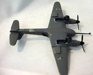 Vintage Lintoy Messerschmitt ME 410 German WW2 Bomber Plane  