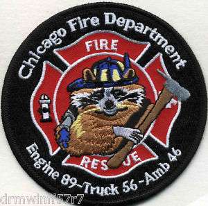 Chicago, IL Engine 89 / Truck 56 fire patch  