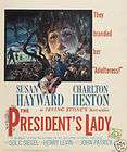 The presidents lady Charlton Heston movie poster print