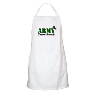  Military Backer Army Sweetheart (Camo Butterfly) BBQ Apron 