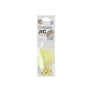  Danielson Crappie Jigs (Chartreuse): Sports & Outdoors