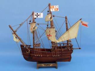 Pinta 12 Wooden Model Ship Christopher Columbus  