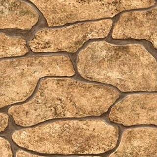 Faux River ROCK WALL The Look of stacked stone WALLPAPER double roll 