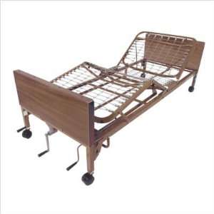 Drive Manual Bed w/ Innerspring Mattress and Rails: Health 