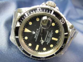 1979 Rolex Stainless Submariner Date w/ Black Bezel Ref 1680 6 Mil 