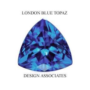 London Blue Topaz Natural 6 MM Trillion Cut AAA  