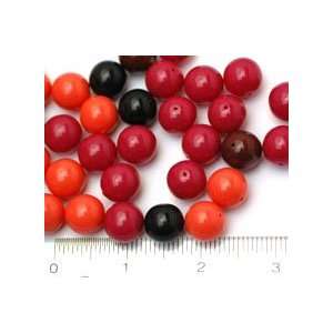  Berry Mix Vintage Czech Glass Pearl Loose Beads Grab Bag 