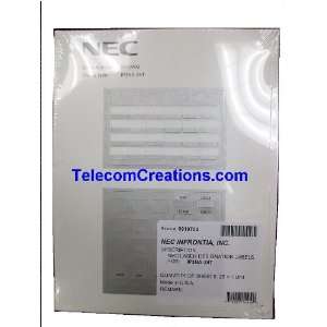  NEC DESI Laser Labels for the IP 24e & DG 24e Phones / Part 