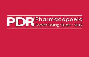 Pdr Pharmacopoeia Pocket Dosing Guide 2012 by Pdr, Pdr Staff and PDR 
