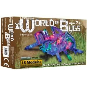  Laser Pegs Lighted Construction Kit World of Bugs Toys 