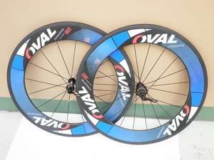NEW OVAL CONCEPT 985 UD CARBON TT CLINCHER WHEELSET 85mm  