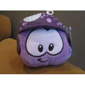  Disney Club Penguin Purple Puffle w/Purple Hat: Toys 