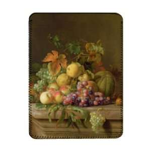  A Still Life of Melons, Grapes and Peaches   iPad Cover 