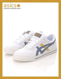 Brand New ASICS AARON CV Shoes White/Mist Blue #92  
