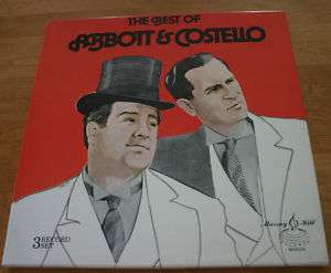 THE BEST OF ABBOTT & COSTELLO   Murray Hill M58039 3lps  