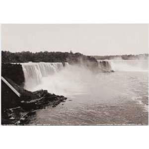  Reprint Niagra Falls from Steel Arch Bridge 1900