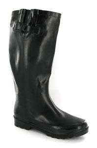 New Womens Black Wellingtons Boots Wellies Size 4 8  