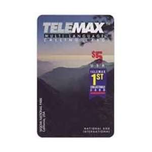   Phone Card $5. Sequoia National Park   California 