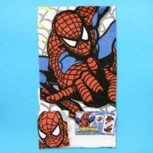  Bath Towel Set 2 Piece Spiderman C Bath Case Pack 8: Home 
