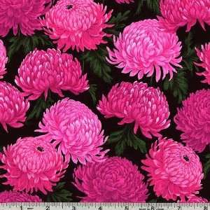   Garden Blossom Rose/Pink Fabric By The Yard: Arts, Crafts & Sewing