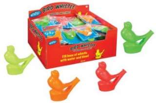  New Toysmith Warbling Bird Whistle Each In A Peggable 