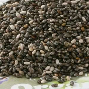 Organic Raw Chia Seeds (8 ounce):  Grocery & Gourmet Food