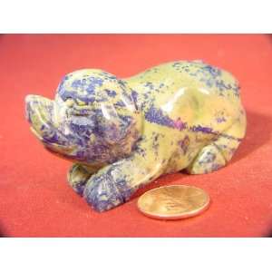  Lapis Lazuli Pig Hog Stone Carving Lapidary Everything 