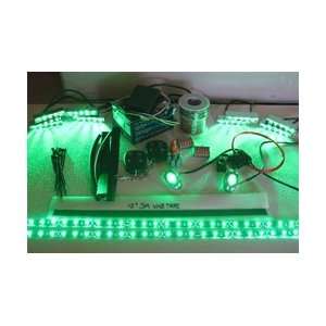 LED Motorcycle Light Kit   12v RF Remote Control LED Pod 