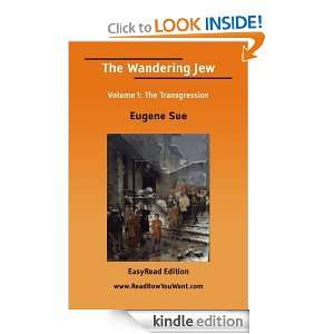 The Wandering Jew Eugene Sue  Kindle Store