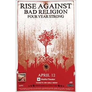  Rise Against   Posters   Limited Concert Promo: Home 