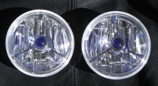 ADJURE Trillient 4.5 Spotlamp Blue Dot Diamond 4 Harley  