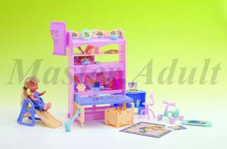   for Barbie: Slide, Playing Table, Bicycle, Toys, Piano, Acces  